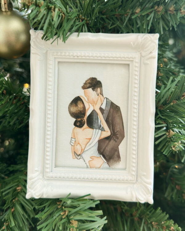 Holiday Portrait Ornaments