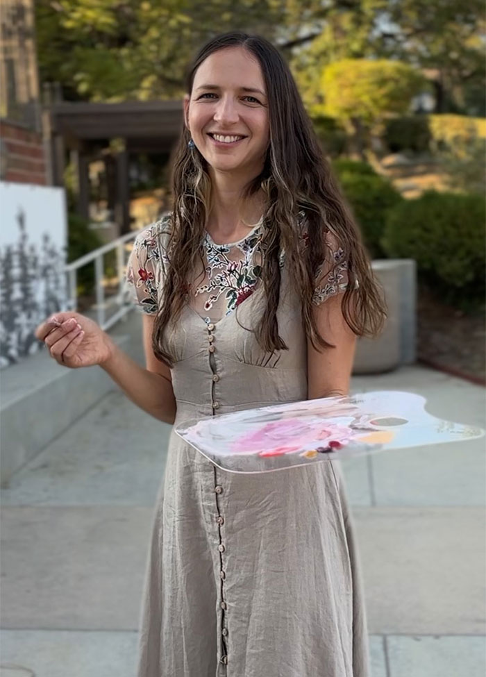 Live wedding painter meira