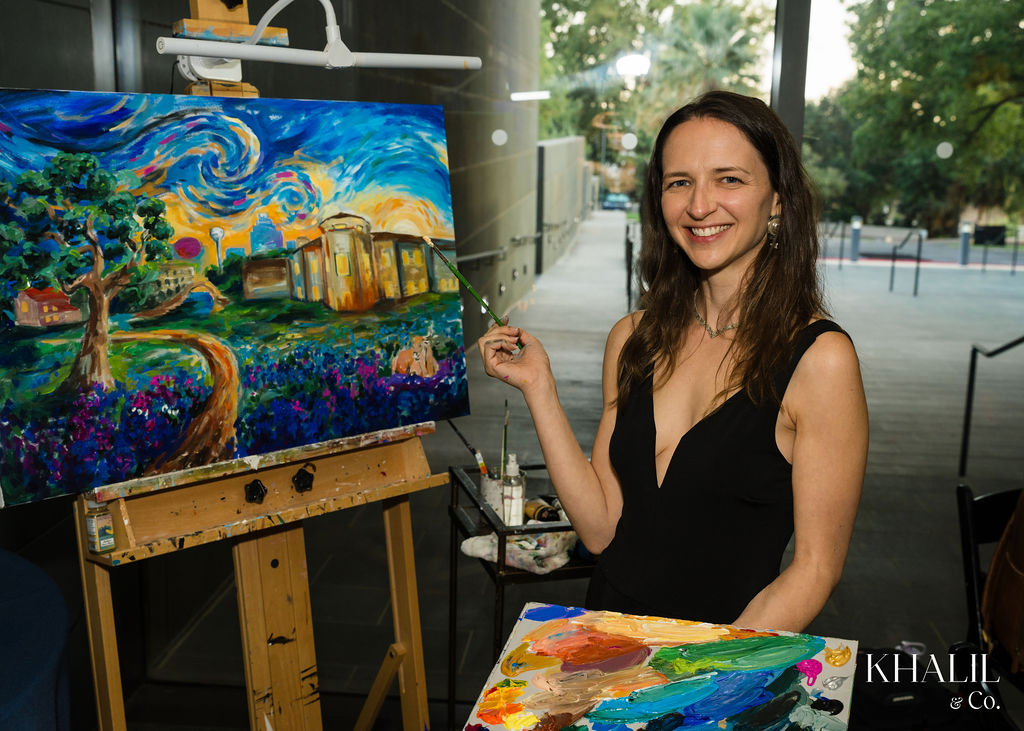 Awf 307 - golden hour live art